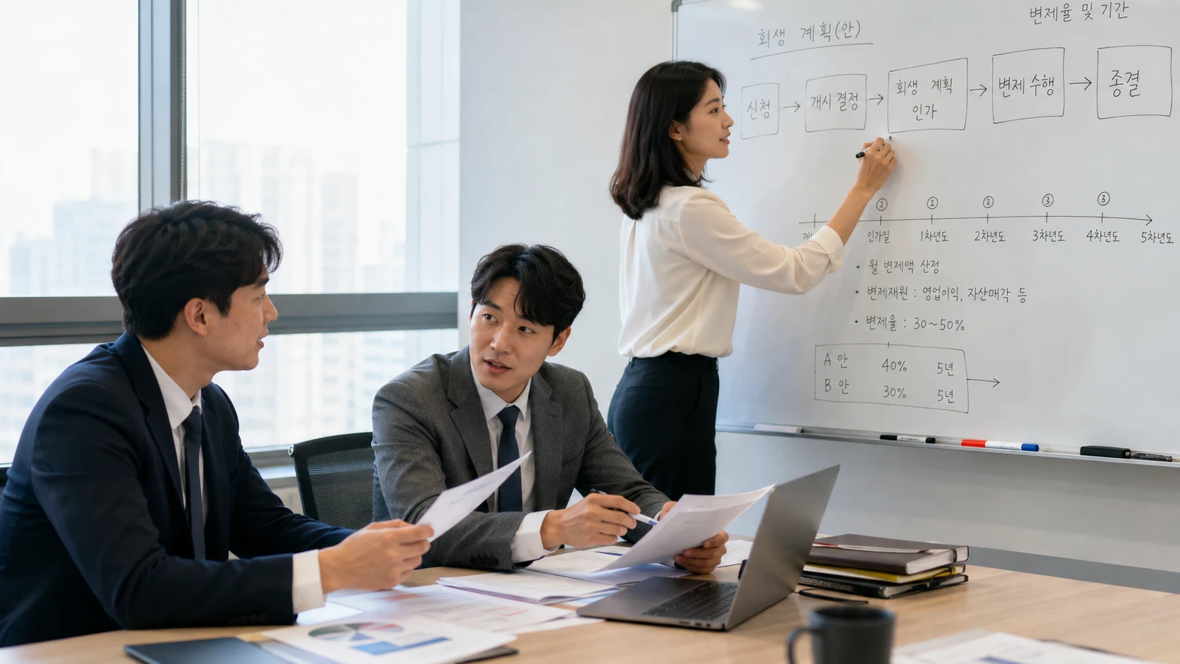 회생계획안 작성