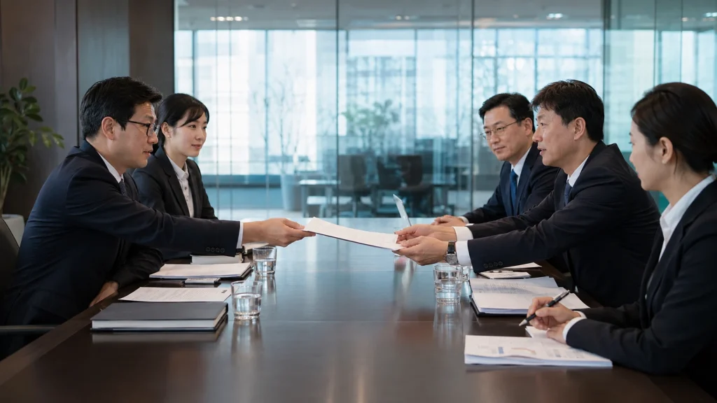 법인회생 절차 관련 안내 이미지